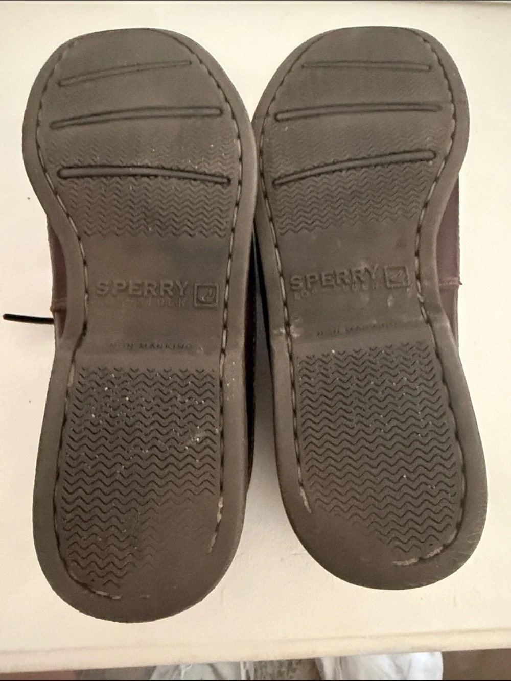 Sperry’s MAKO Leather Boat Shoes size10.5 Wide